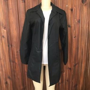 Jennifer J Vinyl Coat Jacket